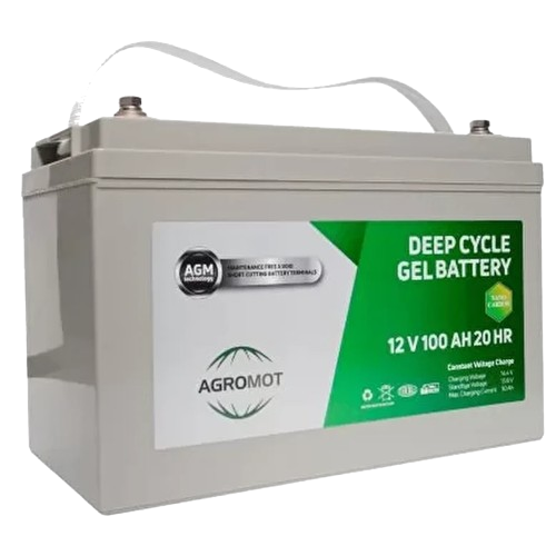 Аккумуляторная батарея AGROMOT 100 Ah 12V устойчивая работа в циклическом режиме (30167444)