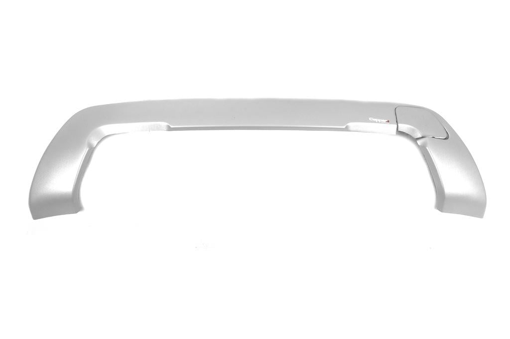 Накладка на задний бампер U-Type EuroCap для Dacia Duster 2018-2024 гг. стеклопластик Серый