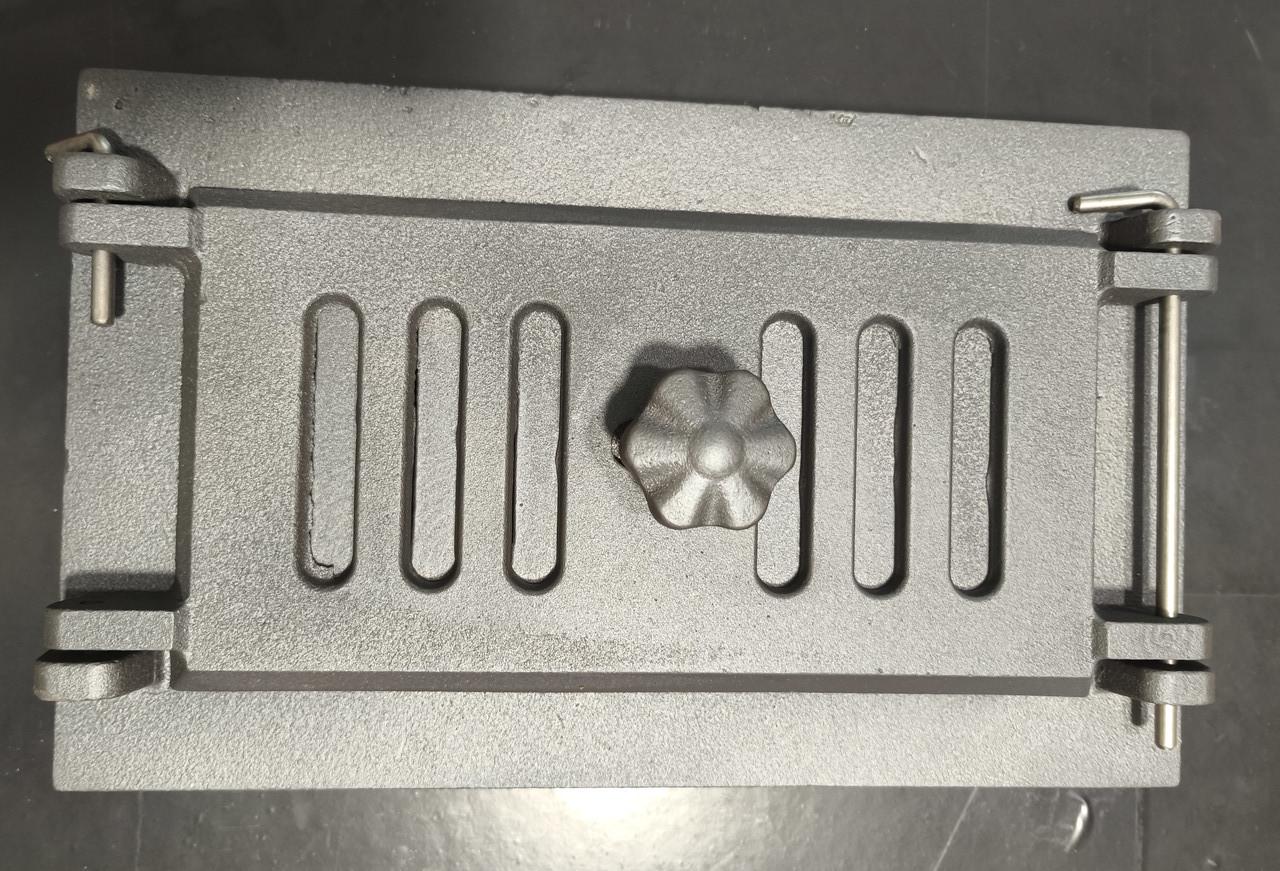 Дверца для печи поддувная с шибером Аскет 180х295 мм - фото 2 Дверца для печи поддувная с шибером Аскет 180х295 мм - фото 2