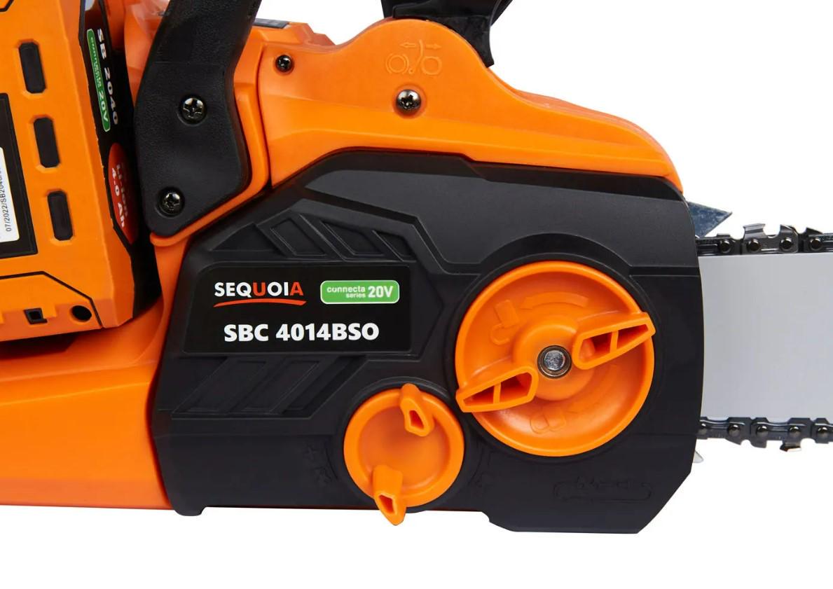 Цепная пила аккумуляторная SEQUOIA с АКБ и ЗУ SBC4014BSO-E2W (53097) - фото 7