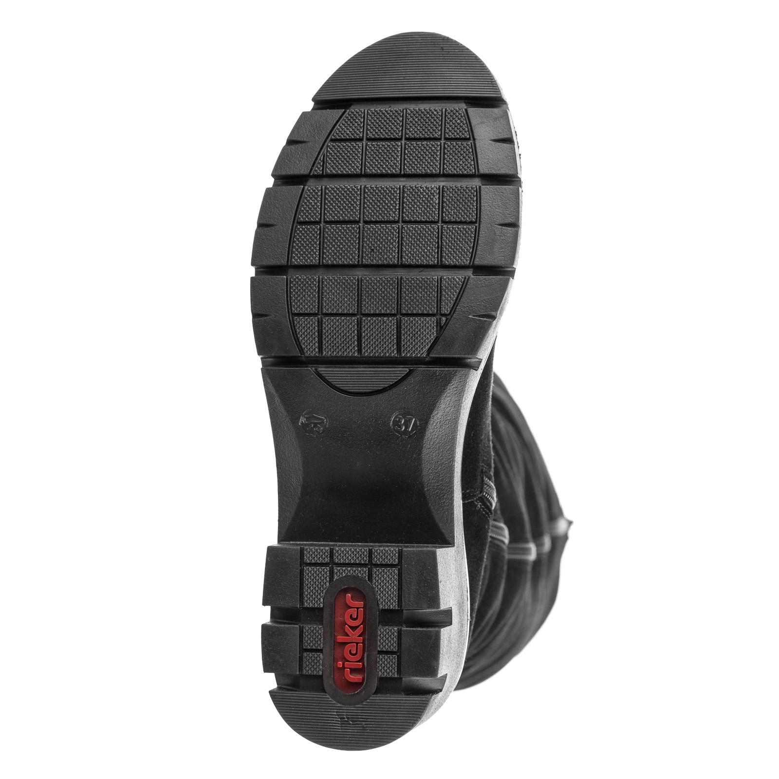 Ботфорти жіночі утеплені RIEKER р. 36 Чорний (91886845) - фото 4 Ботфорти жіночі утеплені RIEKER р. 36 Чорний (91886845) - фото 4