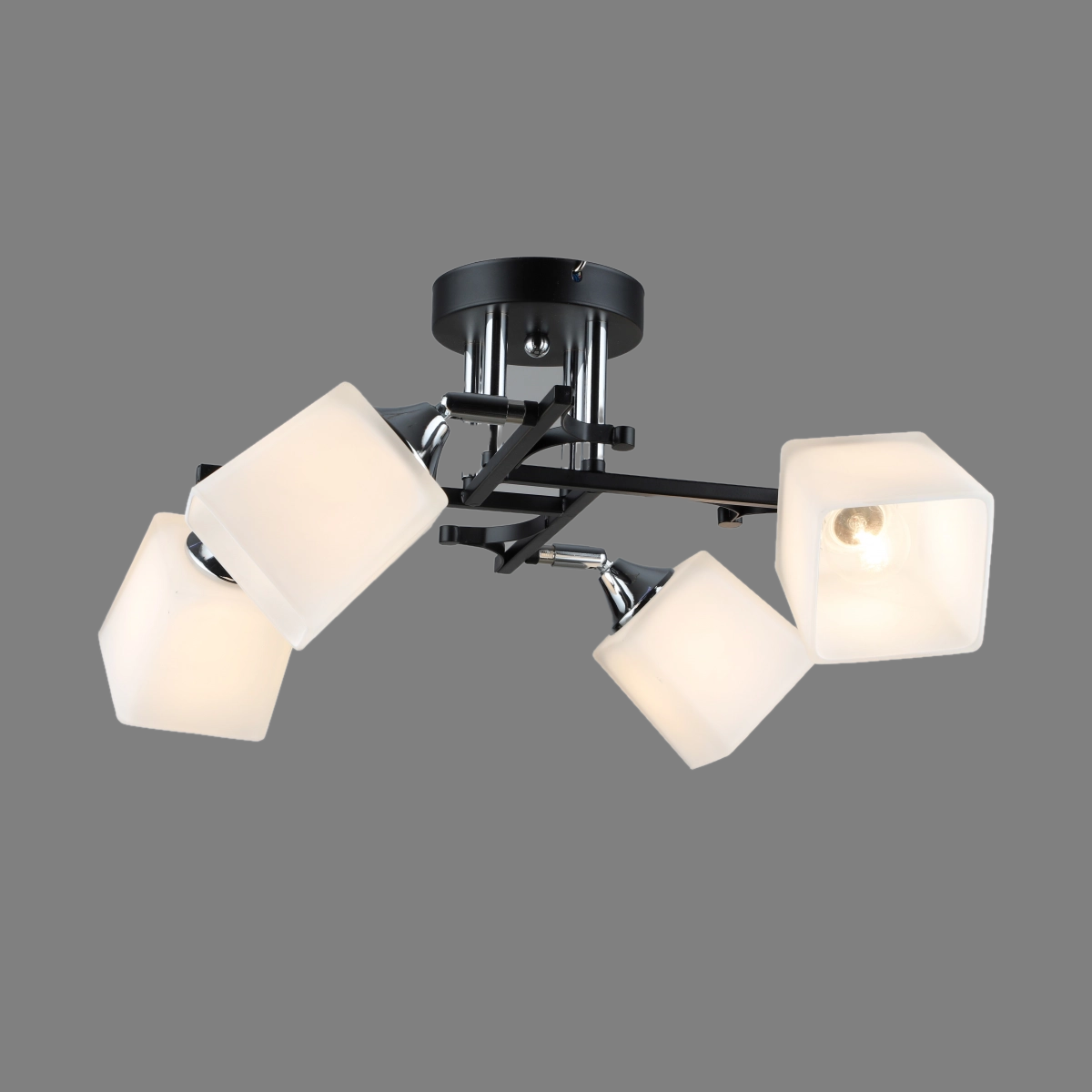 Люстра Хай тек на 4 поворотных плафона Sirius (195488/4)