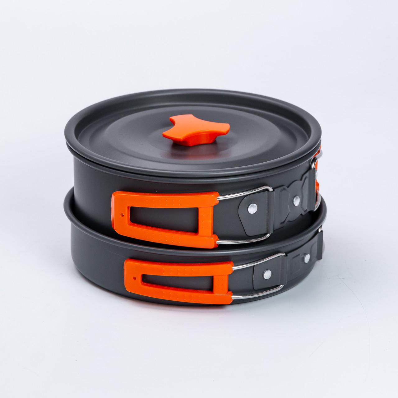 Набор туристической посуды в сумке для похода и кемпинга кастрюля/сковорода/чайник (4871) - фото 25 Набор туристической посуды в сумке для похода и кемпинга кастрюля/сковорода/чайник (4871) - фото 25