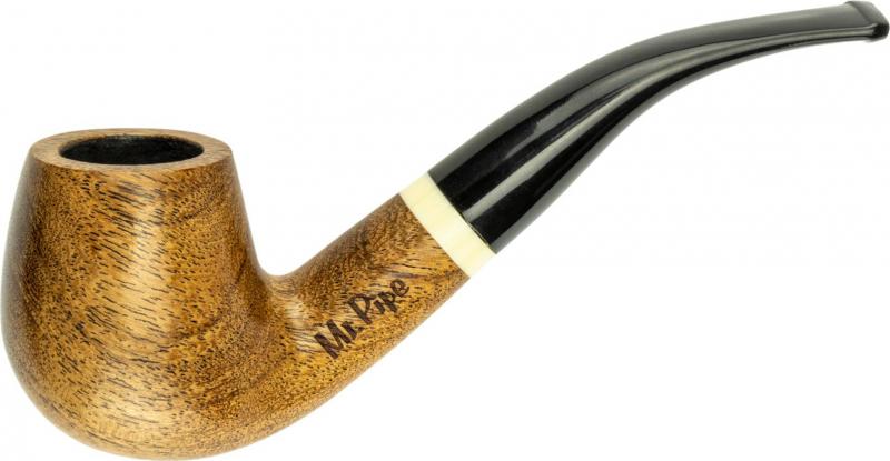 Трубка Mr.Pipe Бент дерево 401751 13,7 см Коричневий (98714579)