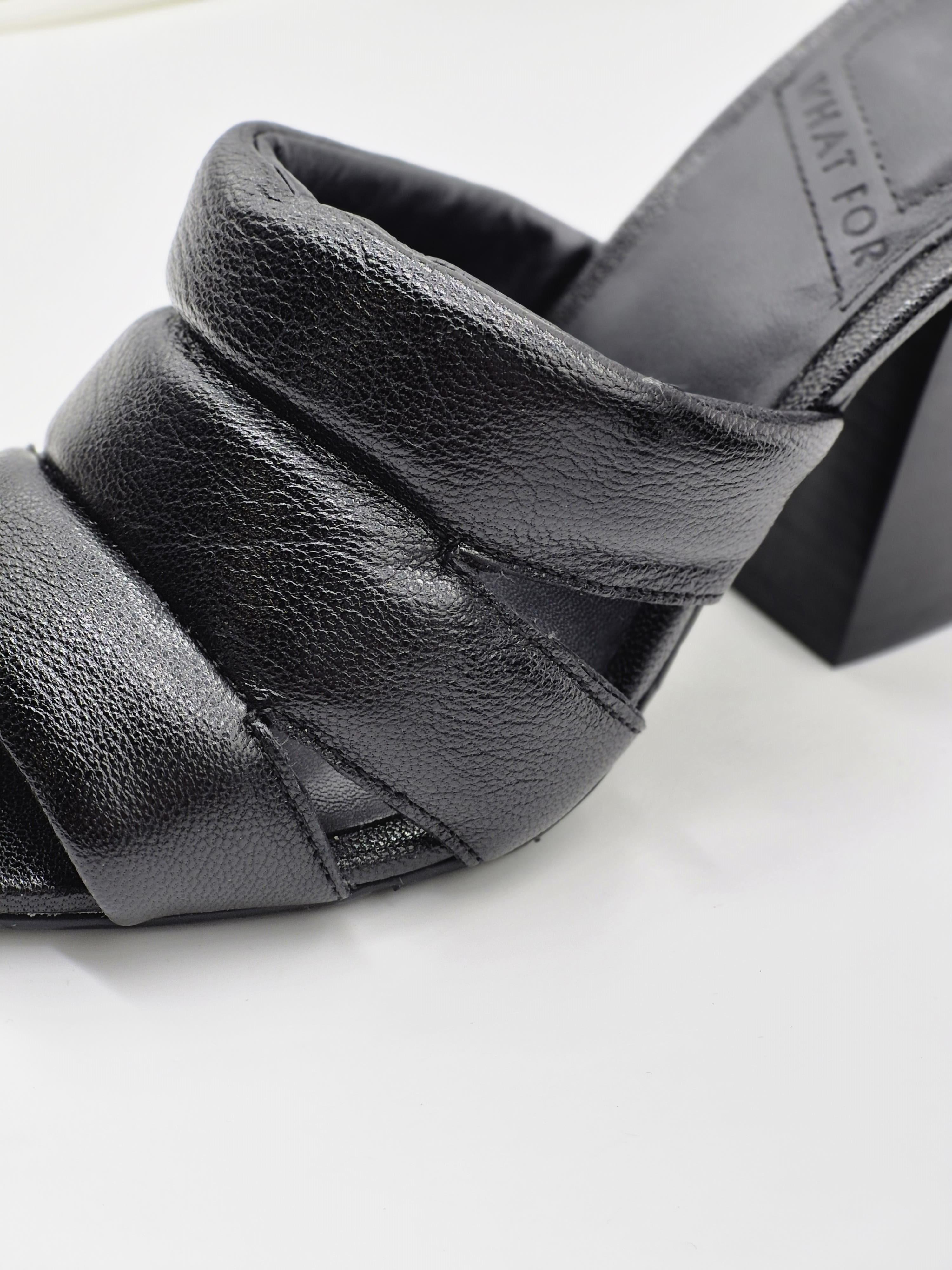 Шльопанці жіночі What For KAGA р. 37 Black - фото 5