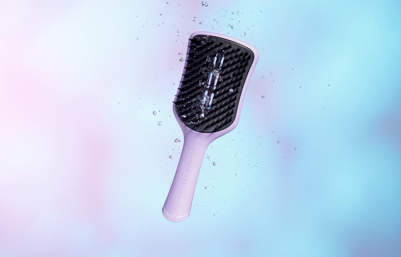 Гребінець для укладання феном Tangle Teezer Easy Dry&Go Large Ліловий (10967925)