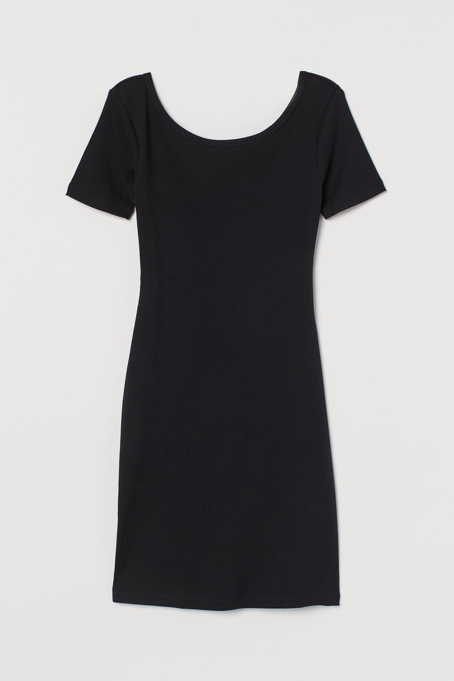 Платье H&M XS Черный (12058290541)