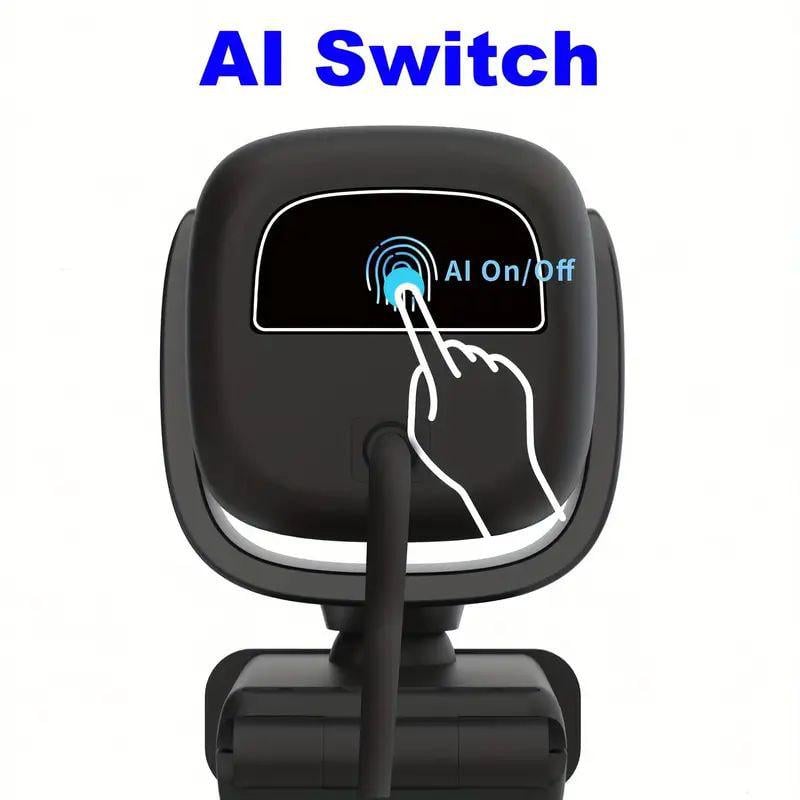 Веб-камера 4K з AI-стеженням та дистанційним пультом (354456) - фото 6