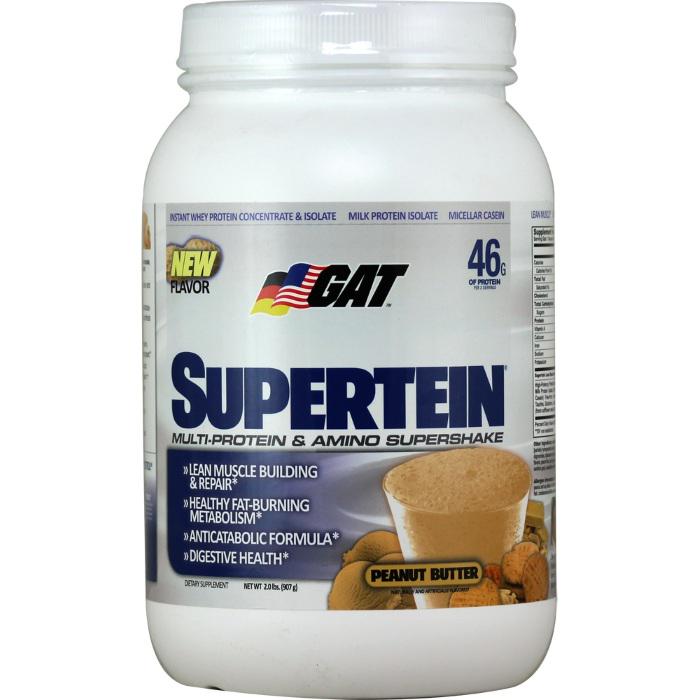 Протеин GAT Supertein 900 г Арахисовое масло (1074V1295)