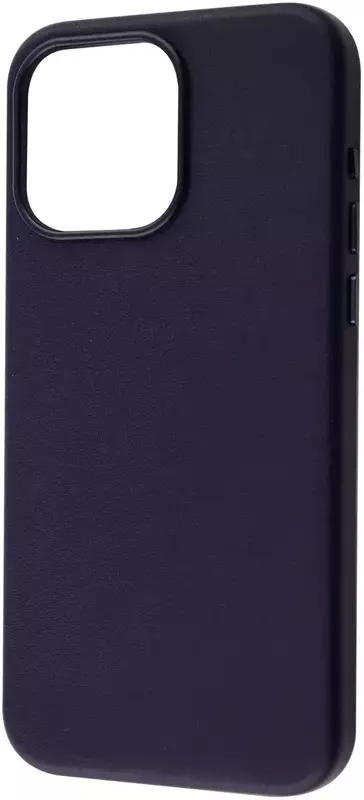Чехол-накладка Wave Premium Leather Edition Case with MagSafe for iPhone 15 Pro Max Ink