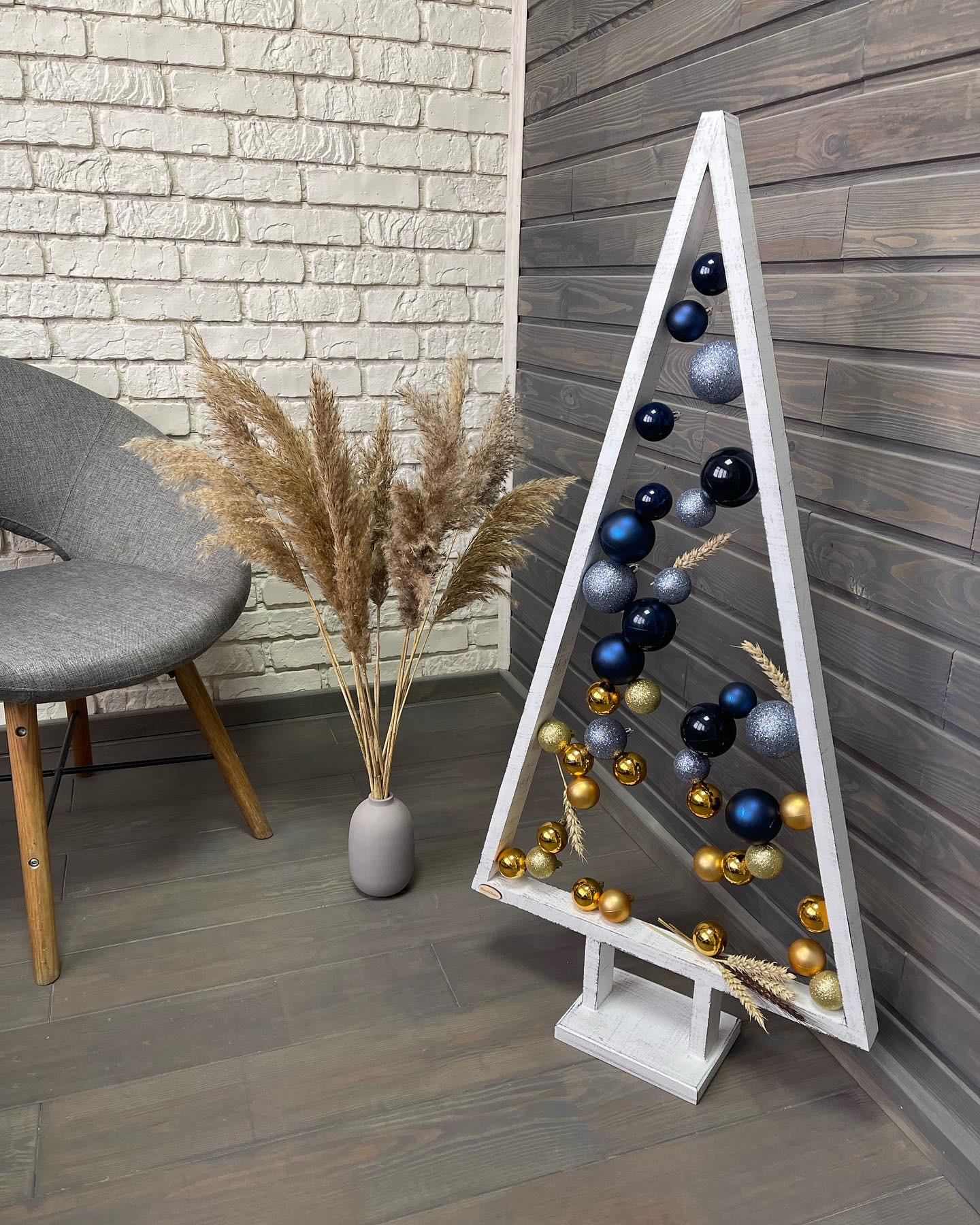 Елка деревянная сканди в стиле Украина 50х100 см - фото 5 Елка деревянная сканди в стиле Украина 50х100 см - фото 5