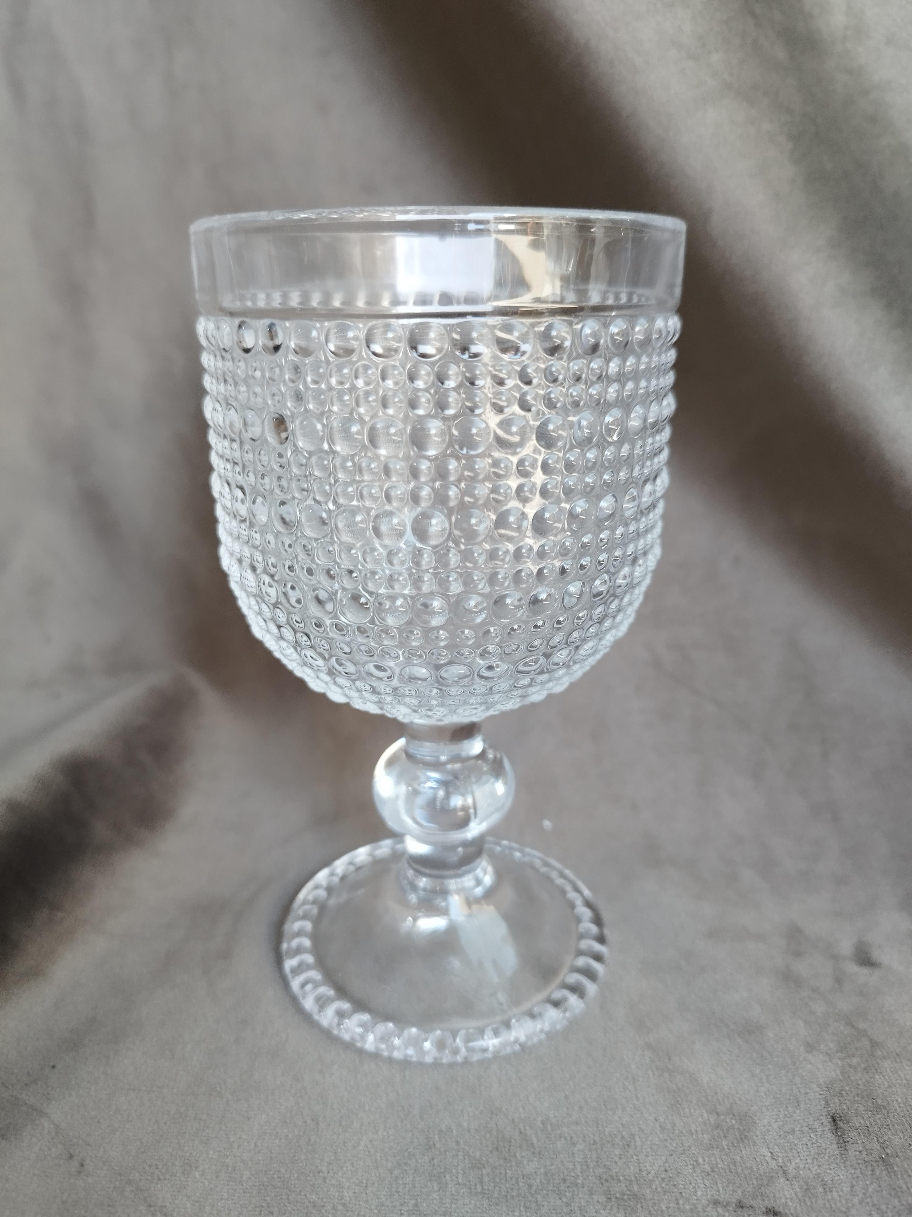 Набор бокалов для вина YIWU стеклянных 240 мл 6 шт. Прозрачный (HP-19-25-4)