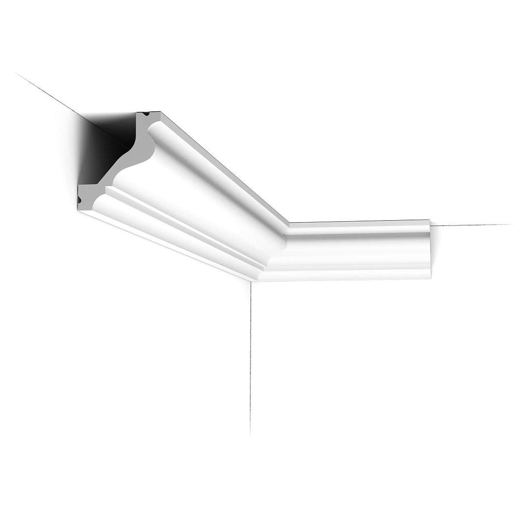 Карниз полиуретановый гибкий Orac Decor C200 65x57x2000 мм (28868385)