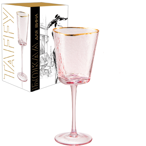 Набір бокалів для вина SNT Taffy 360 мл 4 шт. (7051-19) - фото 1 Набір бокалів для вина SNT Taffy 360 мл 4 шт. (7051-19) - фото 1