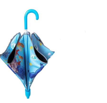 Парасолька дитяча складана зі світловідбиваючою облямівкою Дельфіни 9552 87 см (4506253) Парасолька дитяча складана зі світловідбиваючою облямівкою Дельфіни 9552 87 см (4506253)