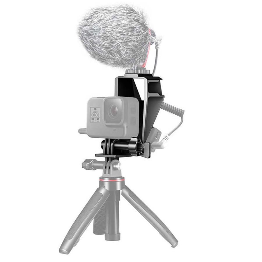 Зеркало для селфи Ulanzi GP-5 kr с креплением адаптера микрофона для GoPro (1673522189)
