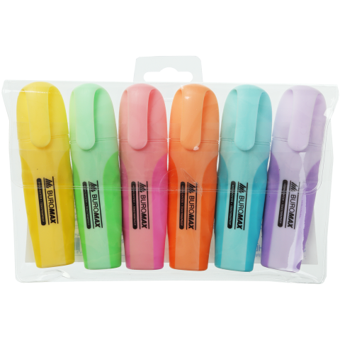 Набор текст-маркеров PASTEL с резиновыми вставками 2-4 мм (BM.8905) - фото 2 Набор текст-маркеров PASTEL с резиновыми вставками 2-4 мм (BM.8905) - фото 2