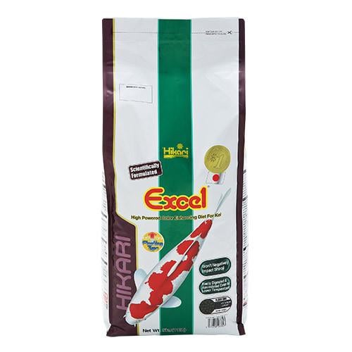 Корм для кои со спирулиной Hikari Excel Medium M 5,0-5,5 мм