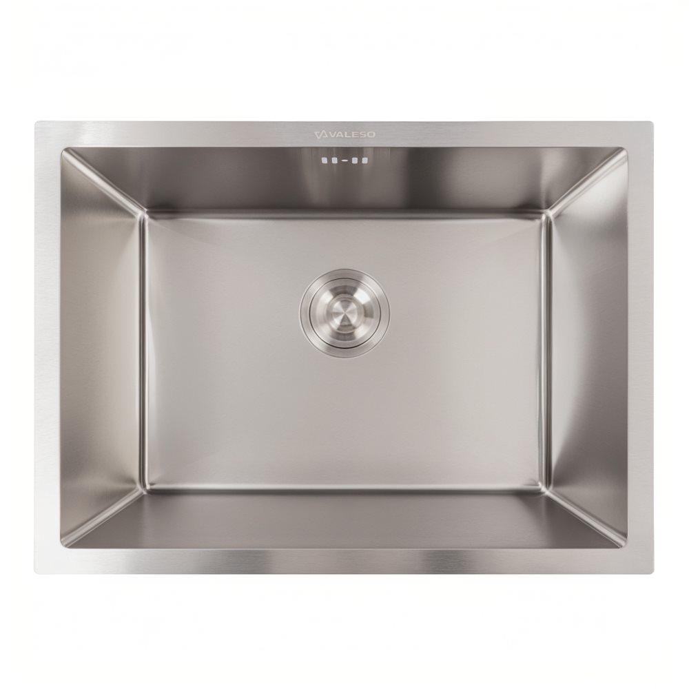 Кухонный комплект Valeso Handmade мойка 58x43 см монтаж под столешницу/смеситель XK08A (000050607) - фото 3