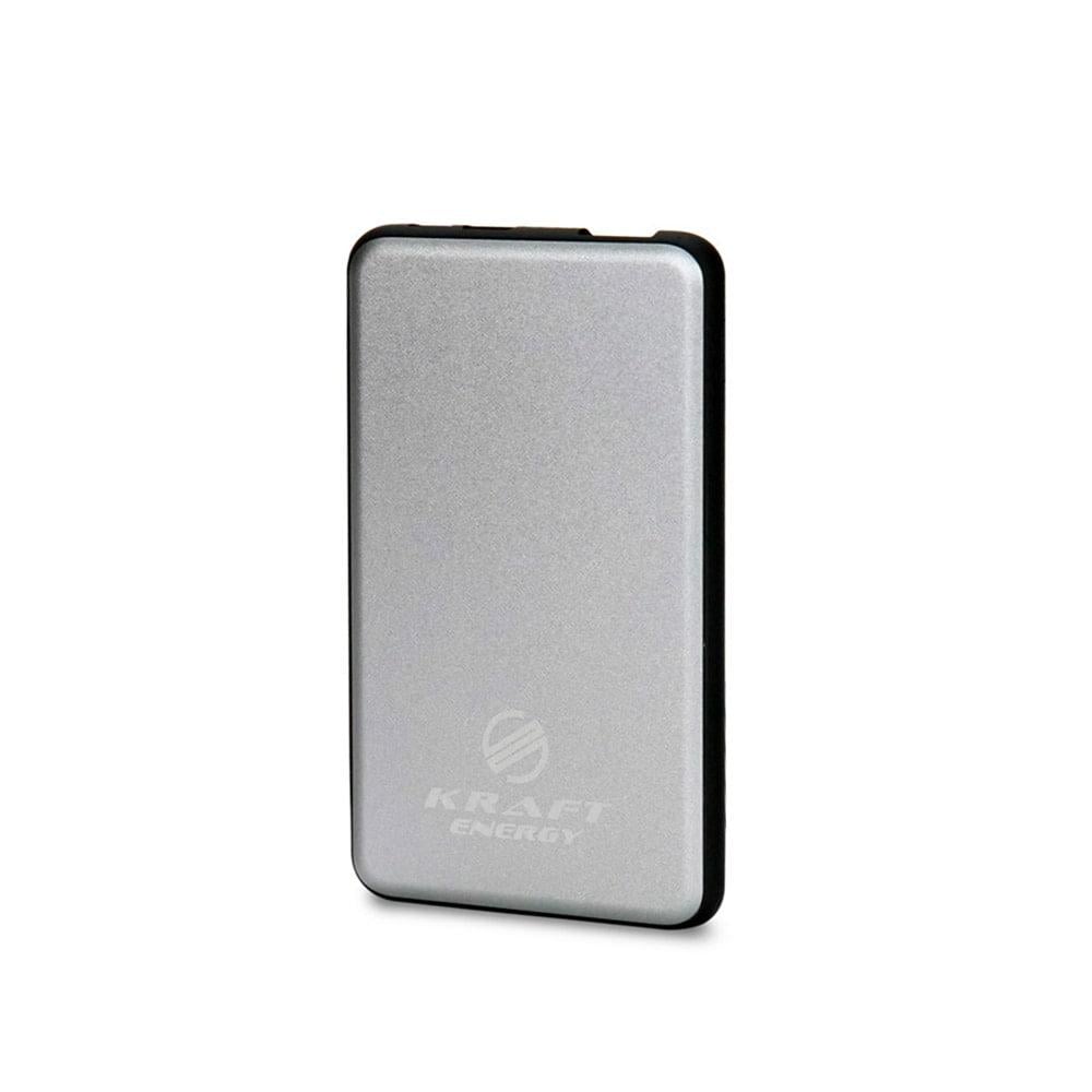 Повербанк Kraft TPB-3006 6000 mAh Gray (43-00052) - фото 2