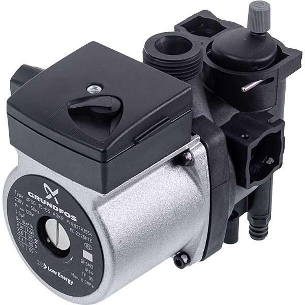 Насос циркуляционный в сборе Grundfos UPSO 15-65 95 Вт обратное вращение для газового котла 7828743