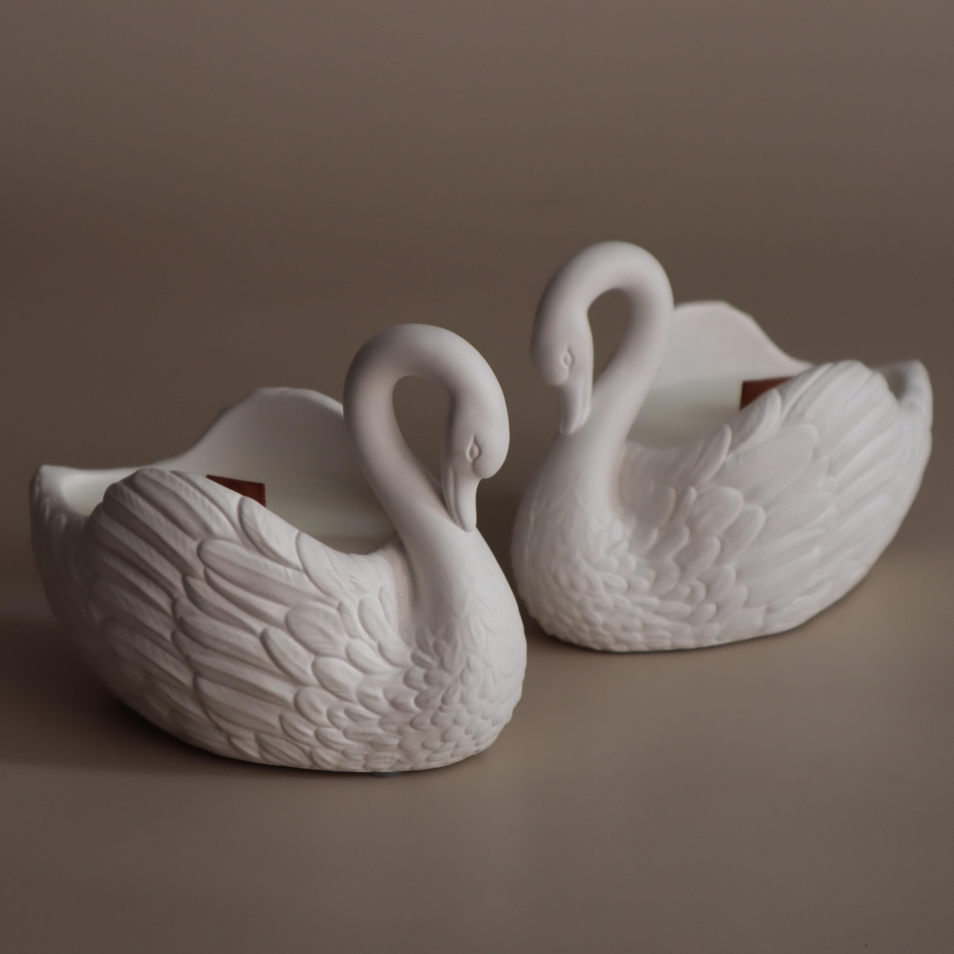 Подарунковий набір аромасвічок Wax Harmony Ваніль Лебеді Білий (3000201)