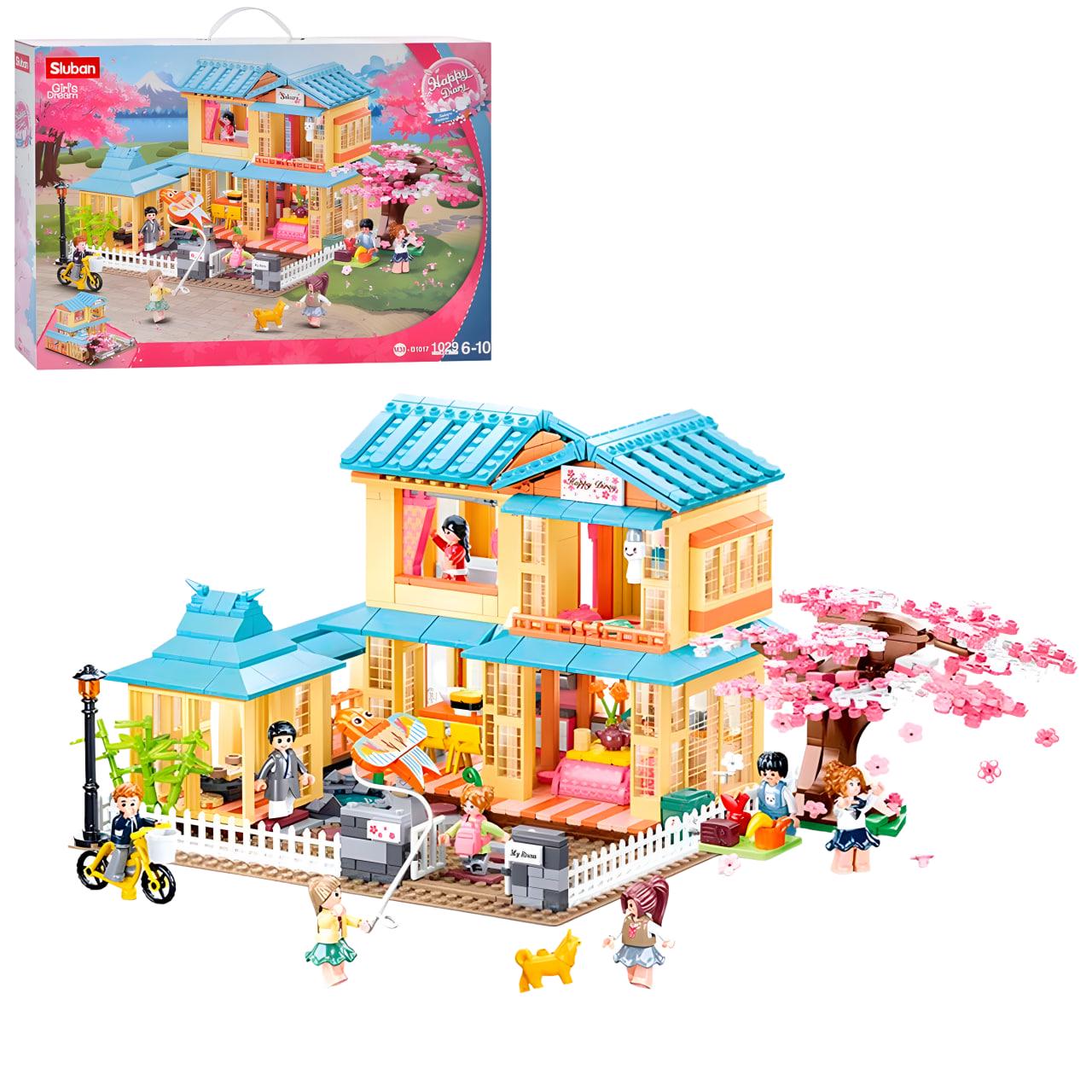 Конструктор Sluban Японський гостьовий будинок 1021 дет. (M38-B1017)