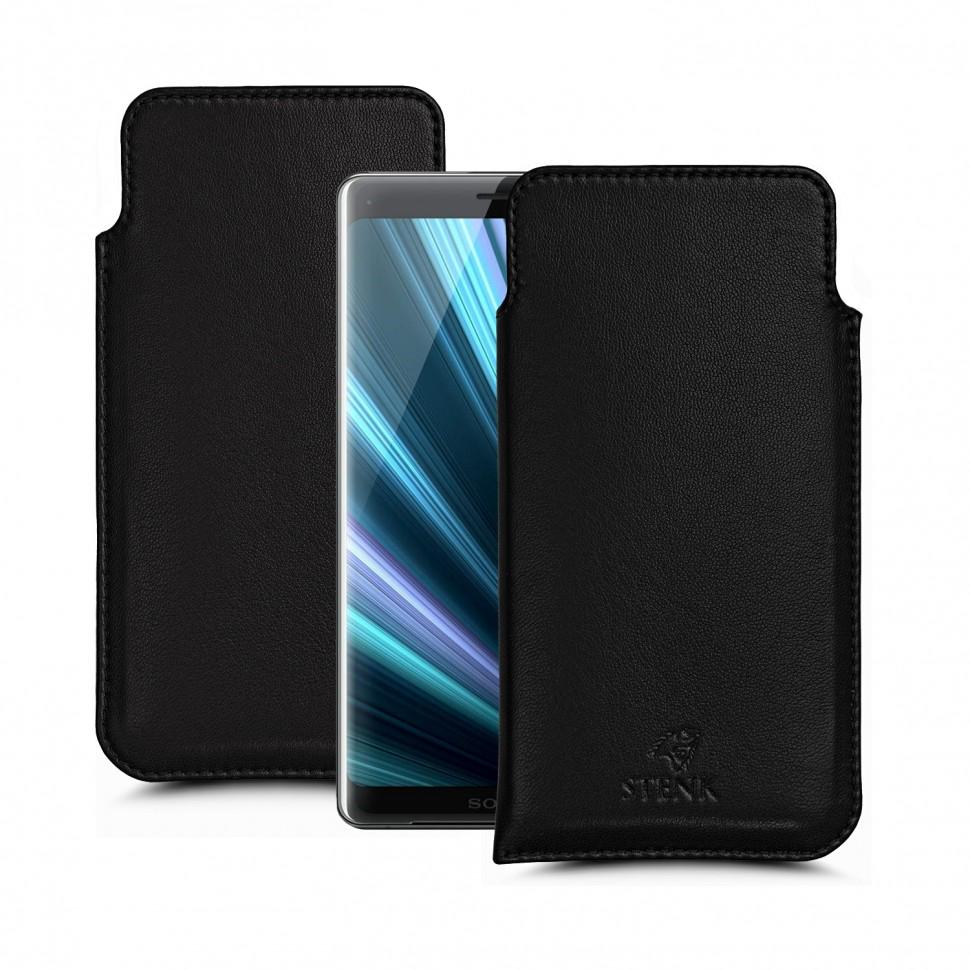 Футляр Stenk Elegance для Sony Xperia XZ3 Черный (62989)
