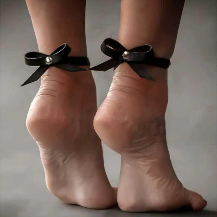 Браслети жіночі із бантиками на ноги SV Leather Ankle 2 шт. (K001100) - фото 2 Браслети жіночі із бантиками на ноги SV Leather Ankle 2 шт. (K001100) - фото 2