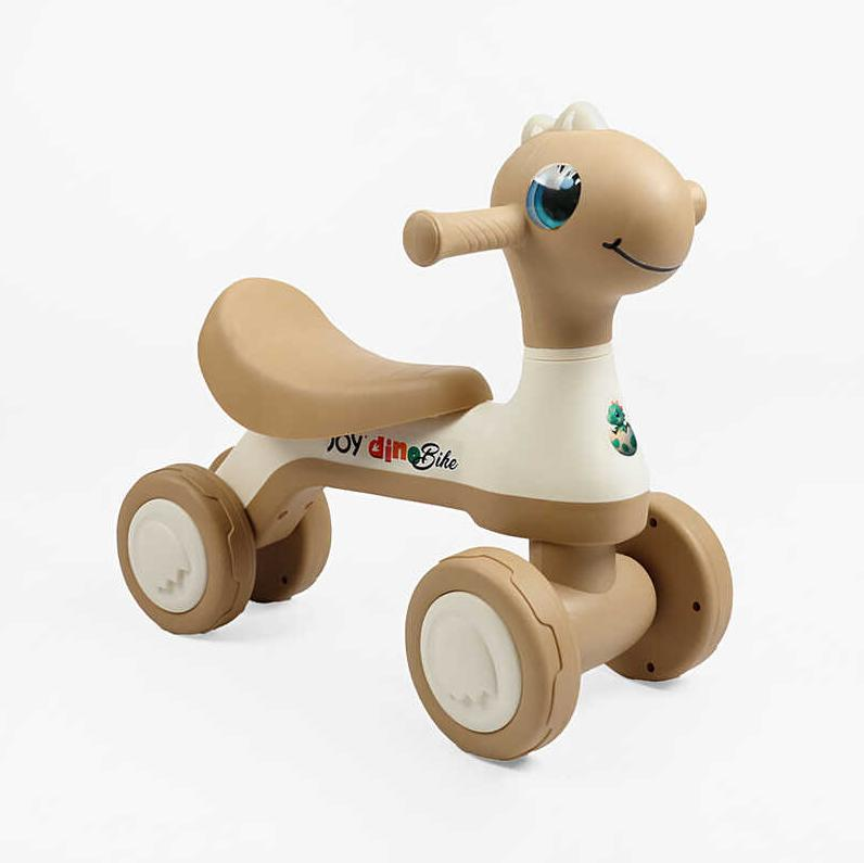 Велобег детский JOY 4-х колесный DN-32058 озвучка на украинском языке с подсветкой Бежевый (2959038401)