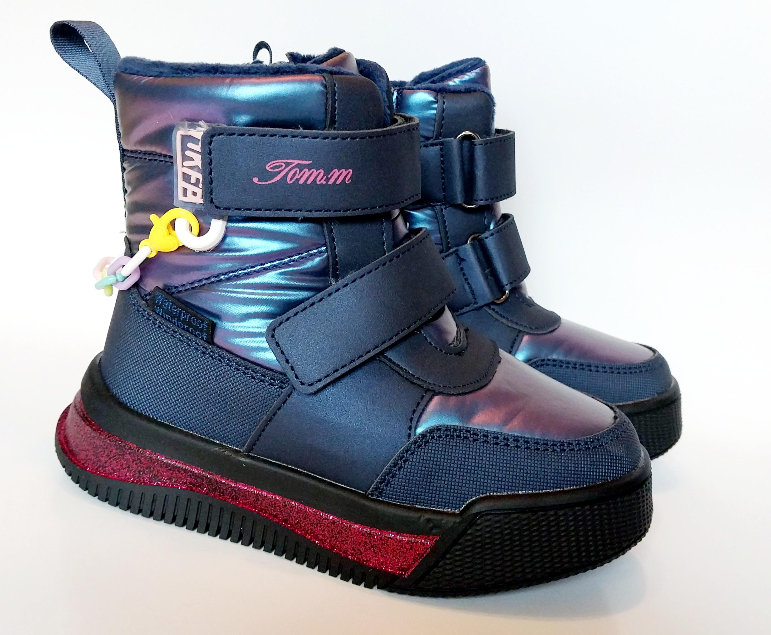 Ботинки зимние Tom.M р. 29 Blue Ботинки зимние Tom.M р. 29 Blue