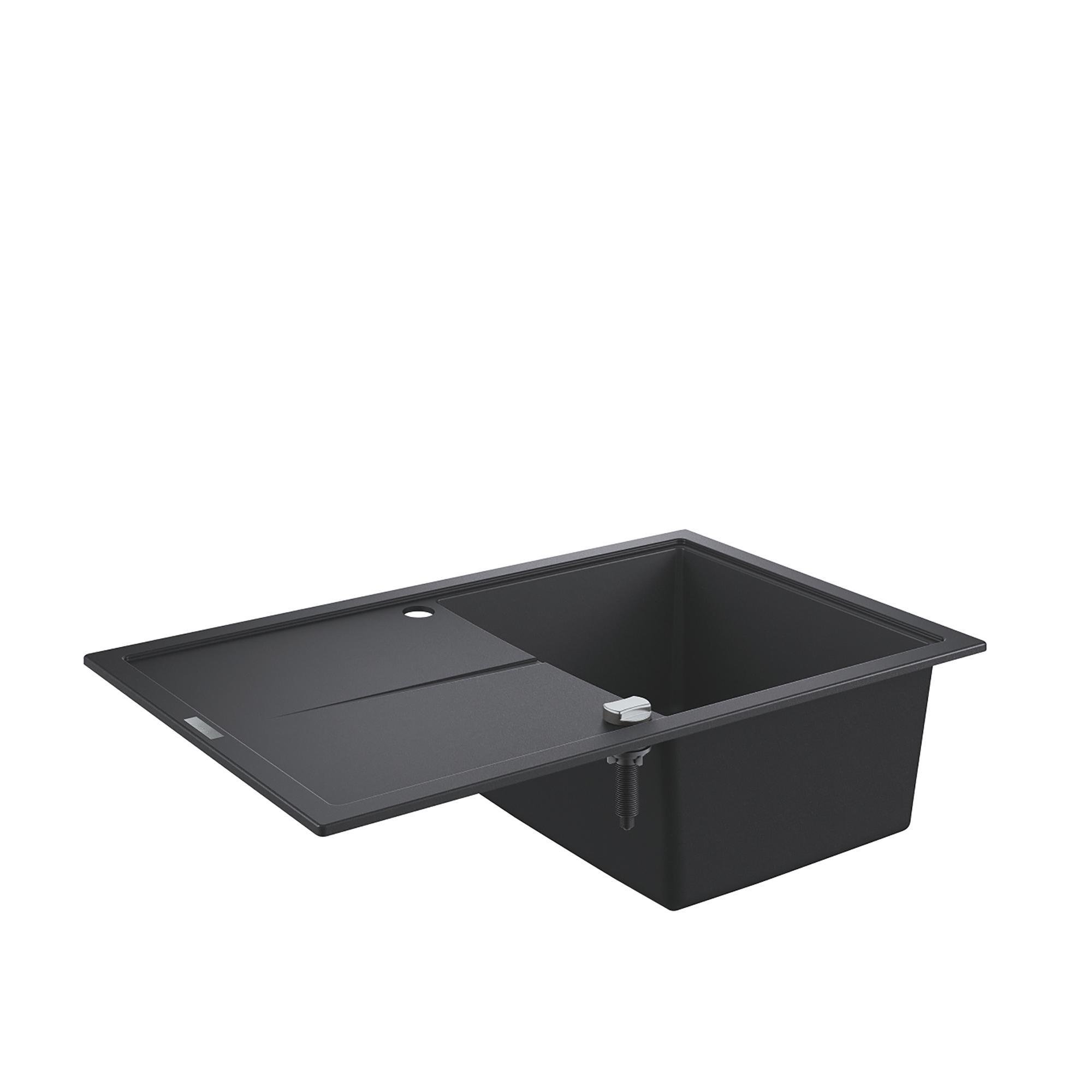 Мойка для кухни Grohe K400 Contemporary 31639AP040536000 гранитная 780x500 мм Черный (98708)