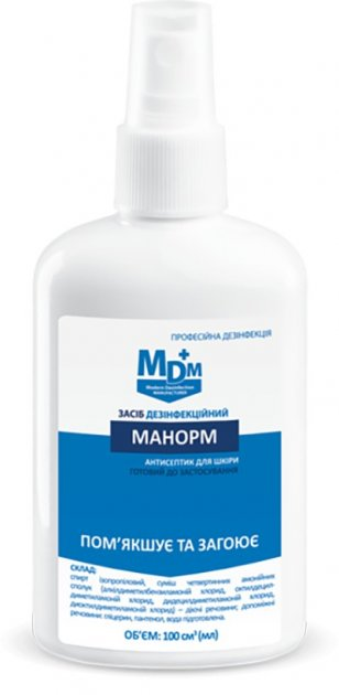 Антисептик MDM Манорм 100 мл (56838924/3)