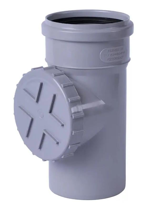 Ревизия внутренней канализации ИнтерПласт d 110 мм