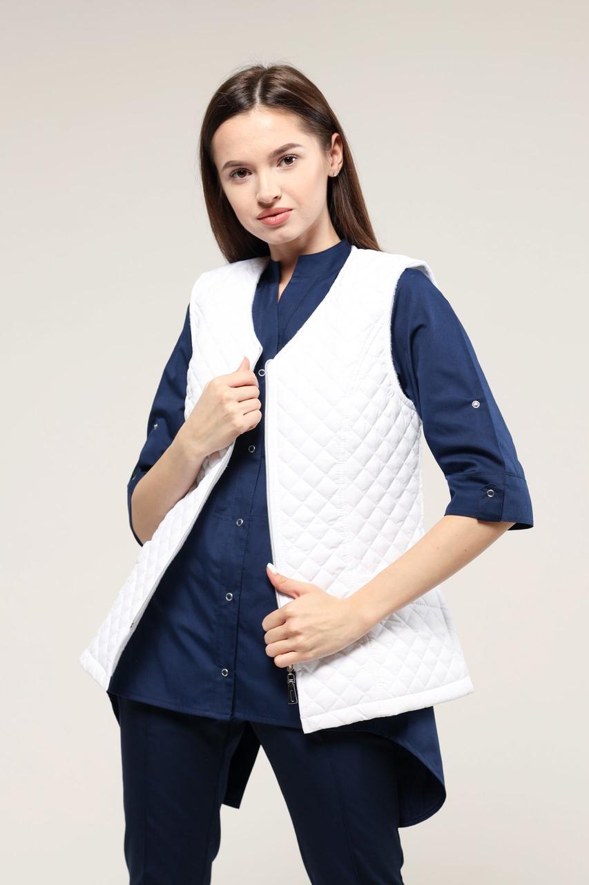 Жилет медичний жіночий теплий TopLine Аляска р. 42 Білий (31500-01-(42)