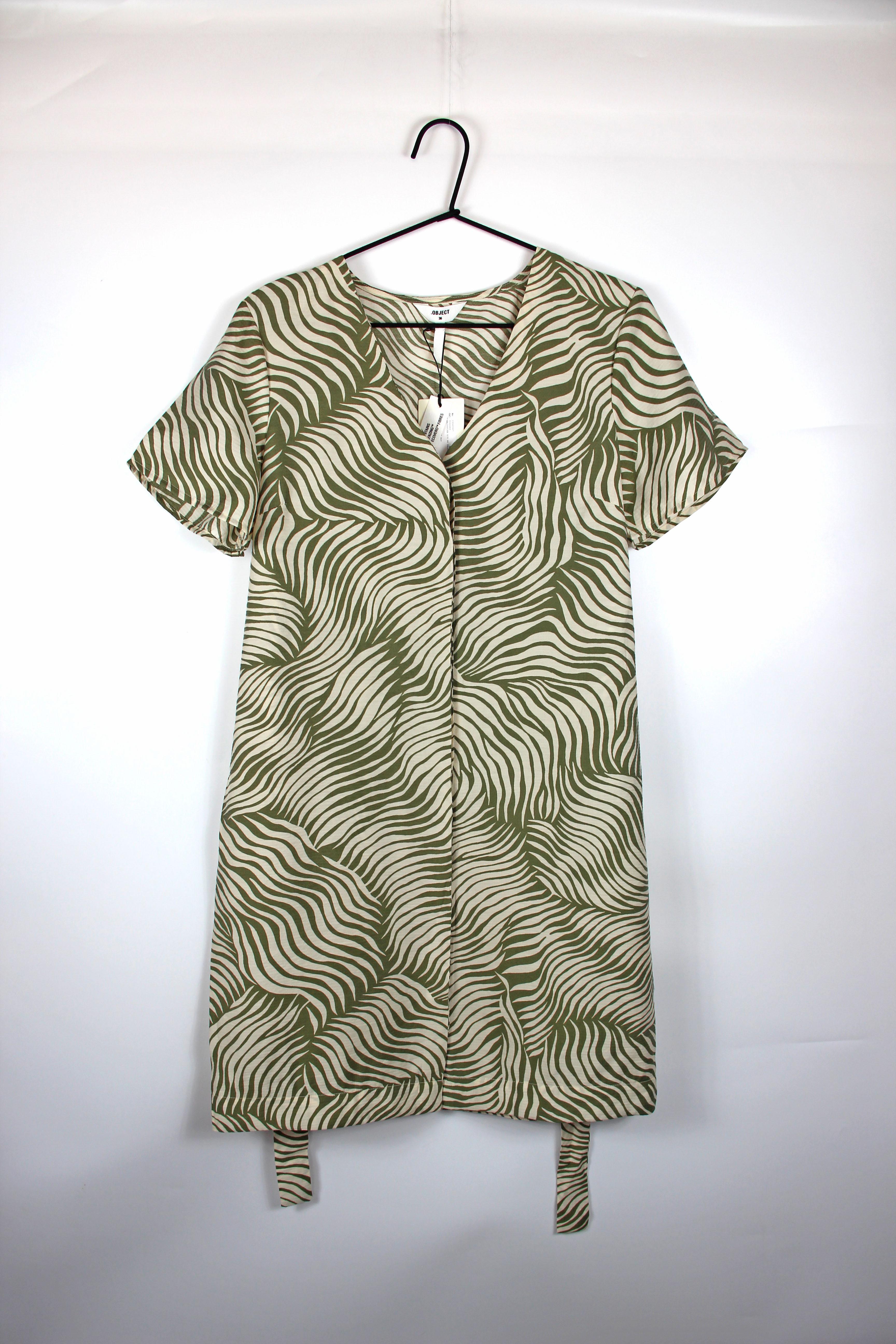 Платье Object с принтом р. 36 Хаки (23045927)