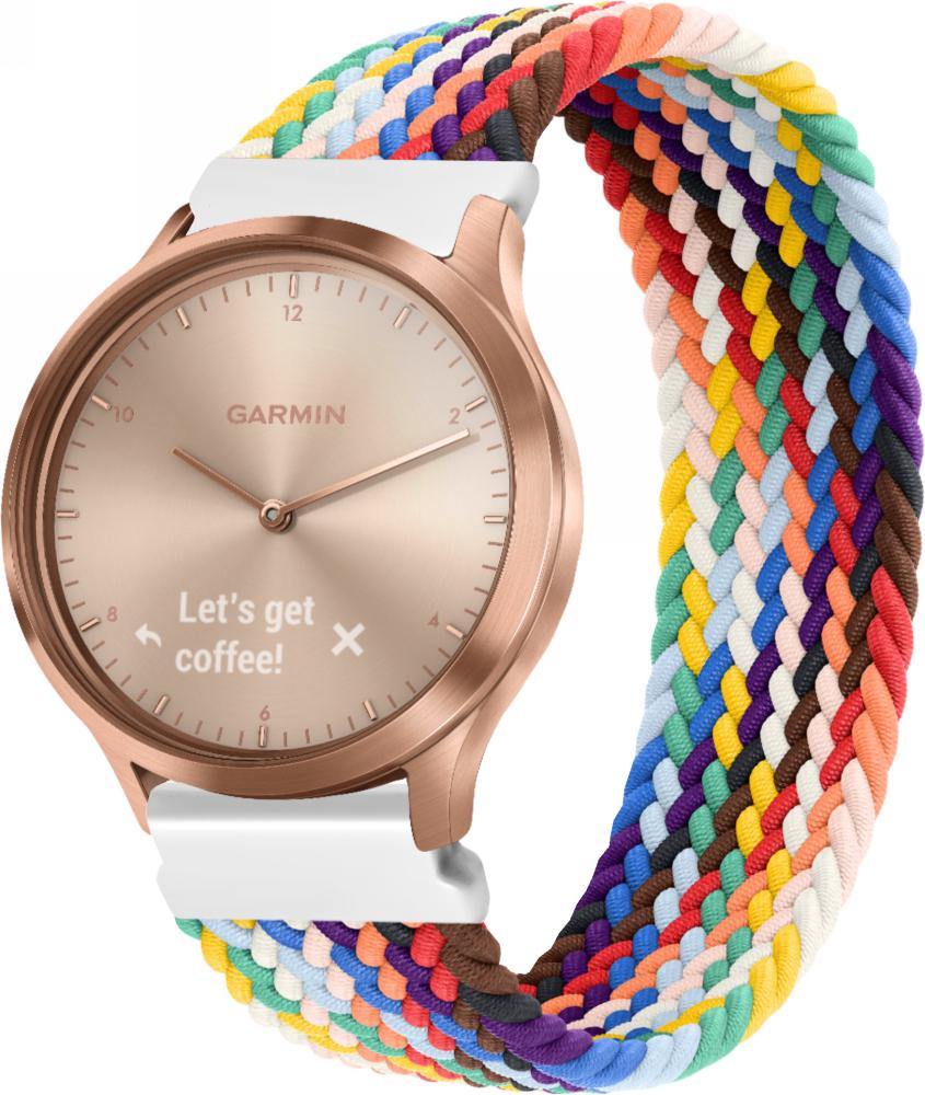 Ремешок Solo Loop Multi для Garmin Vivomove HR (135 мм) Multicolor (25167-64)