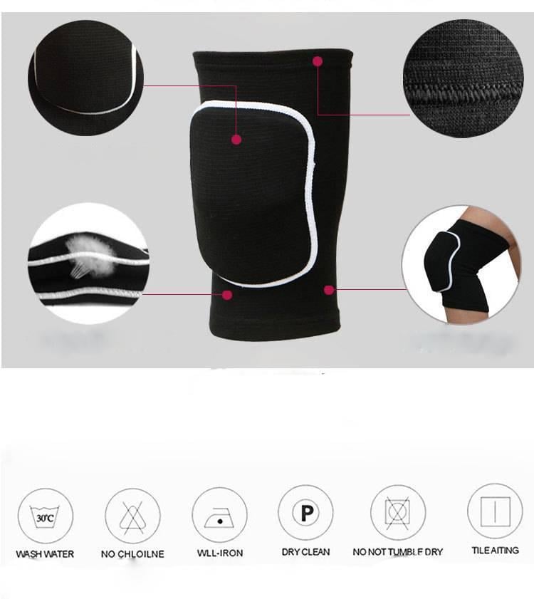 Наколінники Resugram Sport для танців/гімнастики/волейболу та фітнесу із захисною подушкою 2 шт. S - фото 5 Наколінники Resugram Sport для танців/гімнастики/волейболу та фітнесу із захисною подушкою 2 шт. S - фото 5