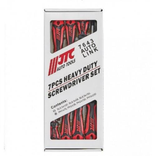 Набор отверток 7 шт. (7643 JTC) - фото 2 Набор отверток 7 шт. (7643 JTC) - фото 2