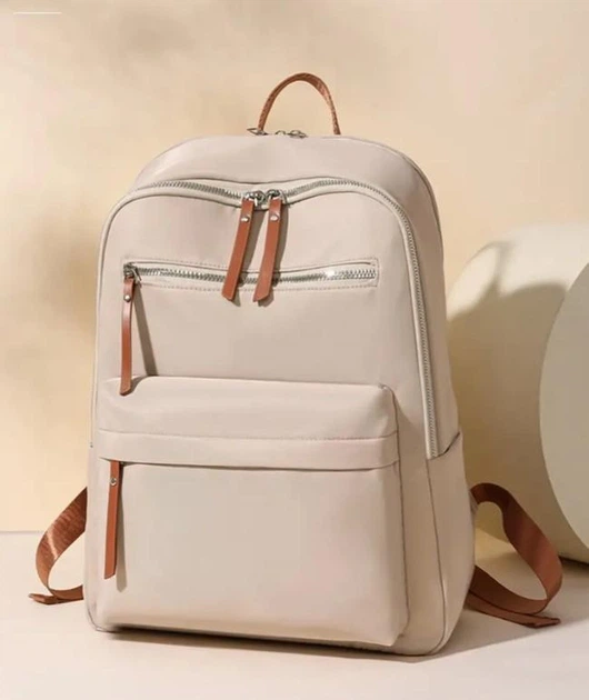 Женский рюкзак из нейлона Beige (MK503-3) Женский рюкзак из нейлона Beige (MK503-3)