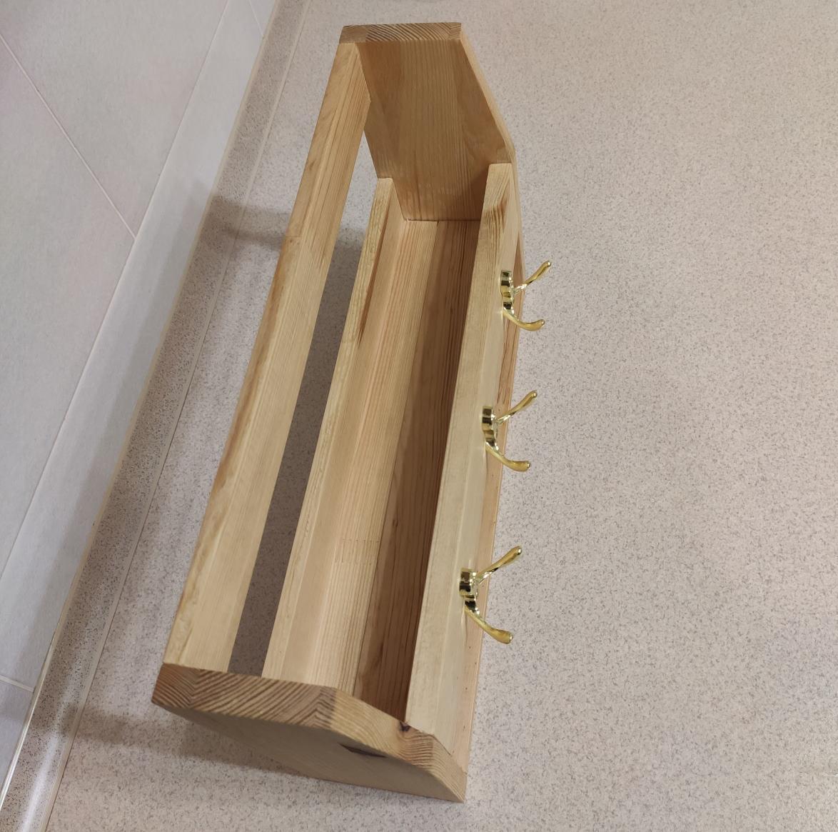 Ключниця для ключів з дерева настінна в передпокій для будинку (2087922828) - фото 5