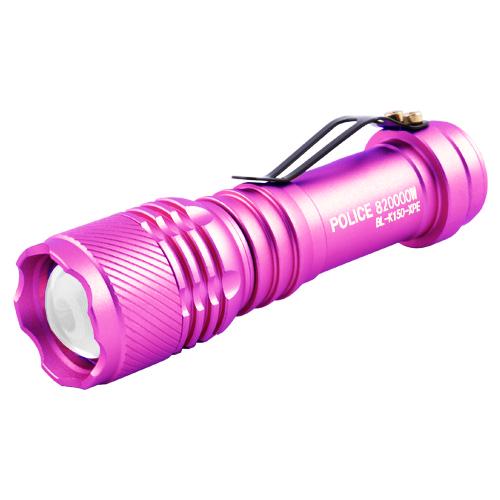 Ручной фонарь K150-XPE с зажимом Purple