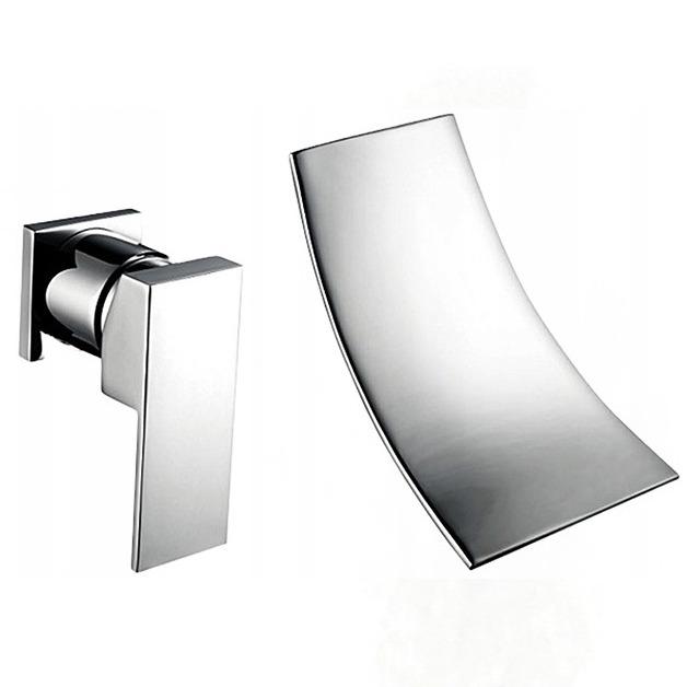 Наружная часть смесителя Mexen CELIA MEX-747415-00 настенный однорычажный Хром (162965)