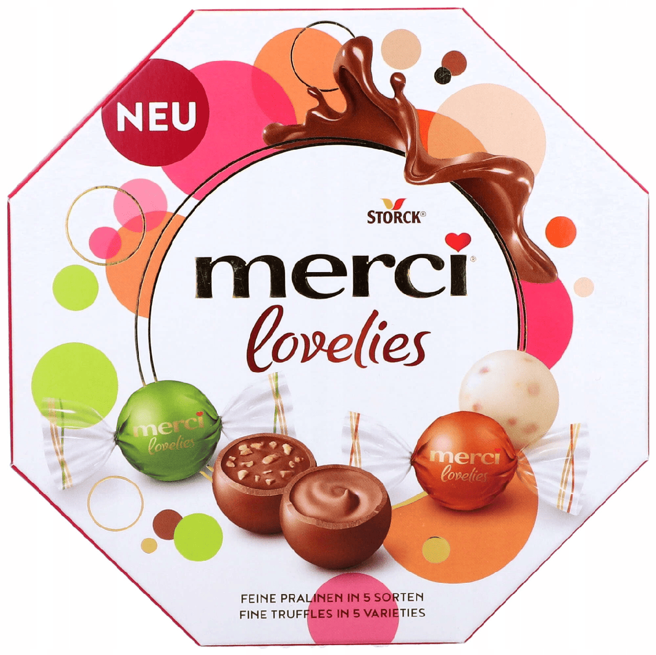 Конфеты Merci Lovelies Classic 185 г (2860183225)