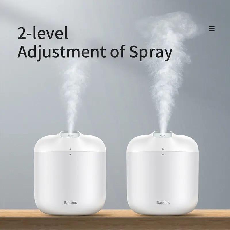 Зволожувач повітря Baseus Elephant Humidifier DHXX-02 з функцією нічника 600 мл Білий - фото 4