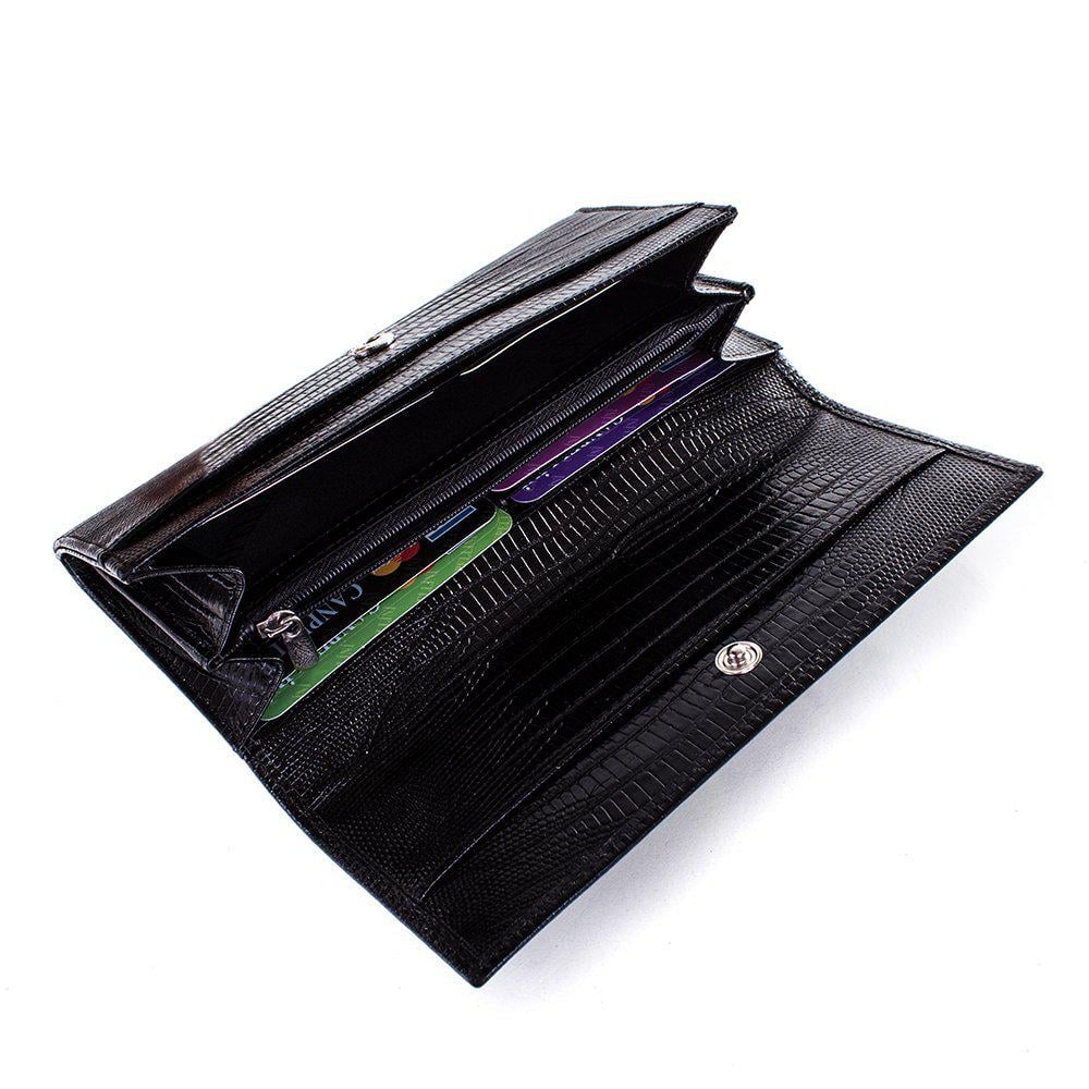 Кошелек женский кожаный CANPELLINI 4265 Черный - фото 5 Кошелек женский кожаный CANPELLINI 4265 Черный - фото 5