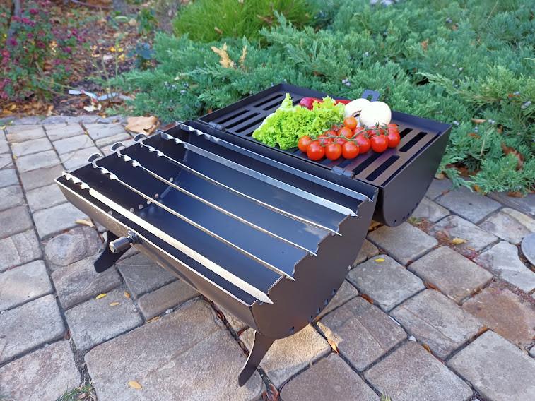 Гриль-мангал розкладний дорожній (2244296284) - фото 6