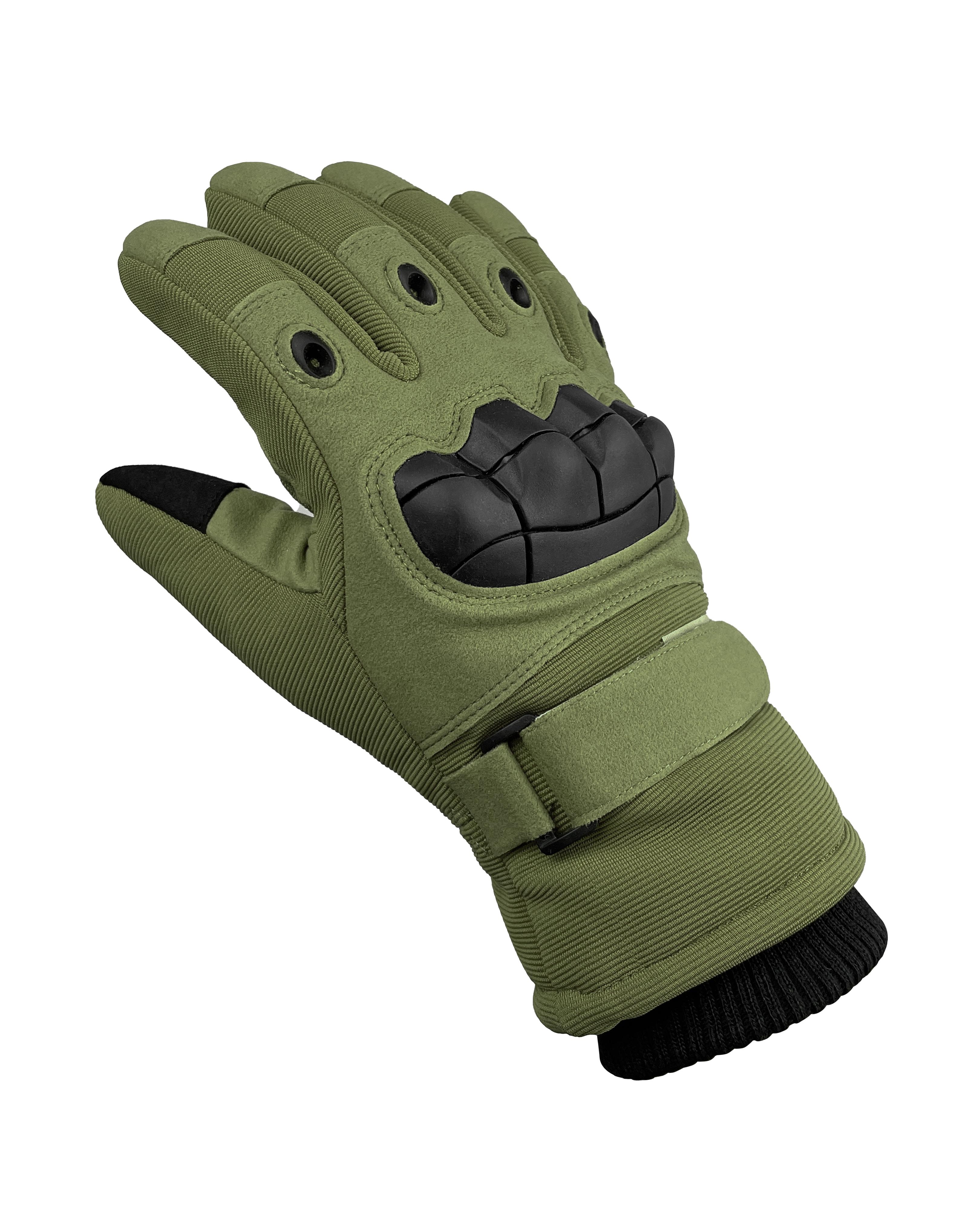 Перчатки военные мужские зимние XL Олива (RUK-8.2.XL)