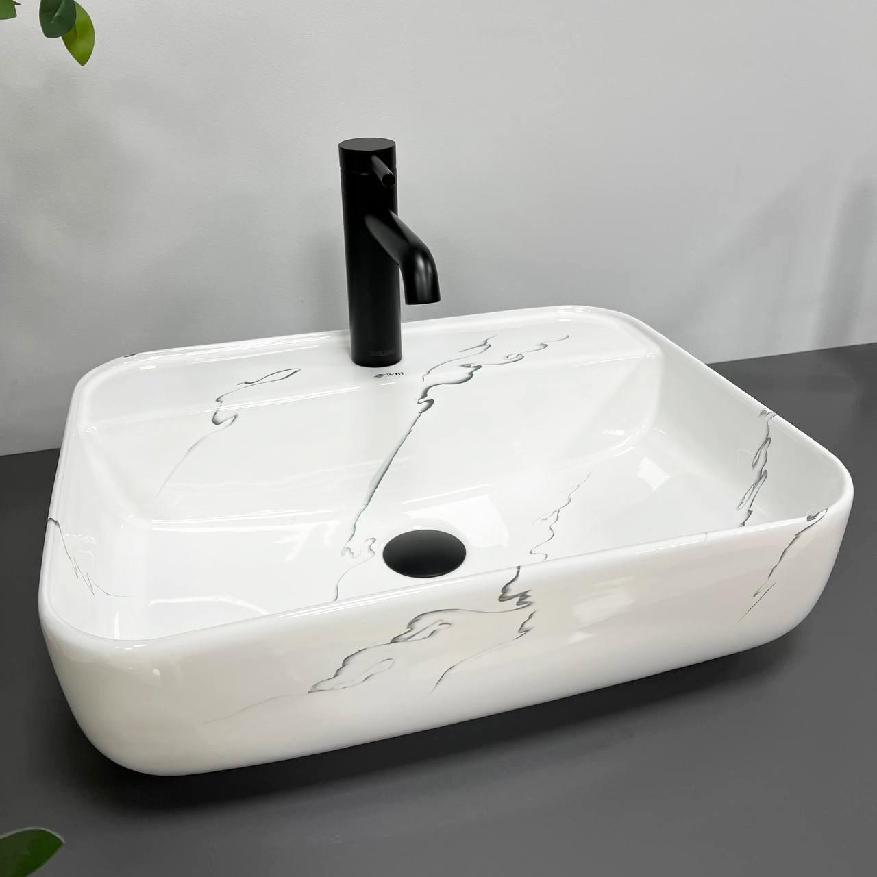 Умивальник накладний VBI RAGUSA Marmo Glossy (2808389395)