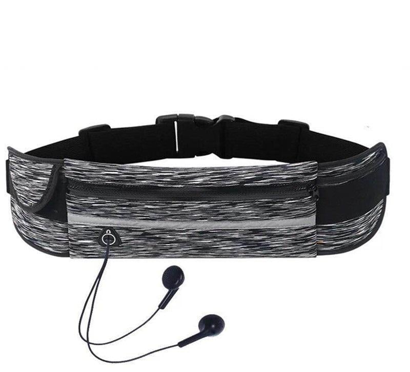 Сумка на пояс 20х9 см поясна сумка Чорно-білий (Е051554) Сумка на пояс 20х9 см поясна сумка Чорно-білий (Е051554)